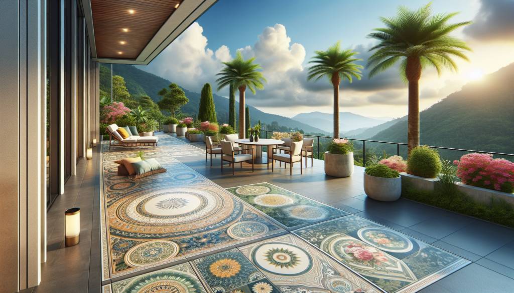 carrelage exterieur : un élément de deco majeur pour votre terrasse