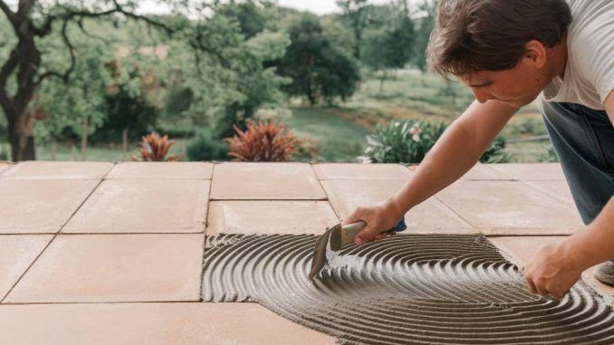 Comment poser du carrelage extérieur sur votre terrasse