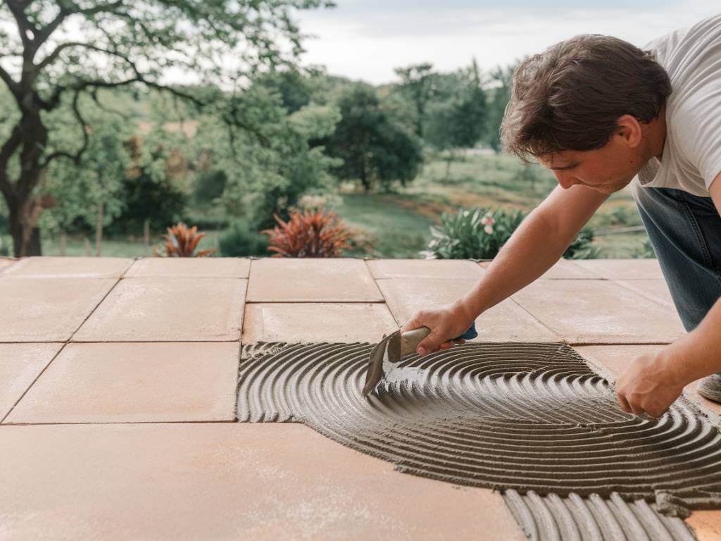 Comment poser du carrelage extérieur sur votre terrasse